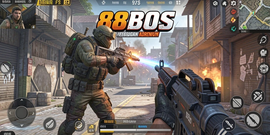 Gameplay mendebarkan di dunia 88BOS.