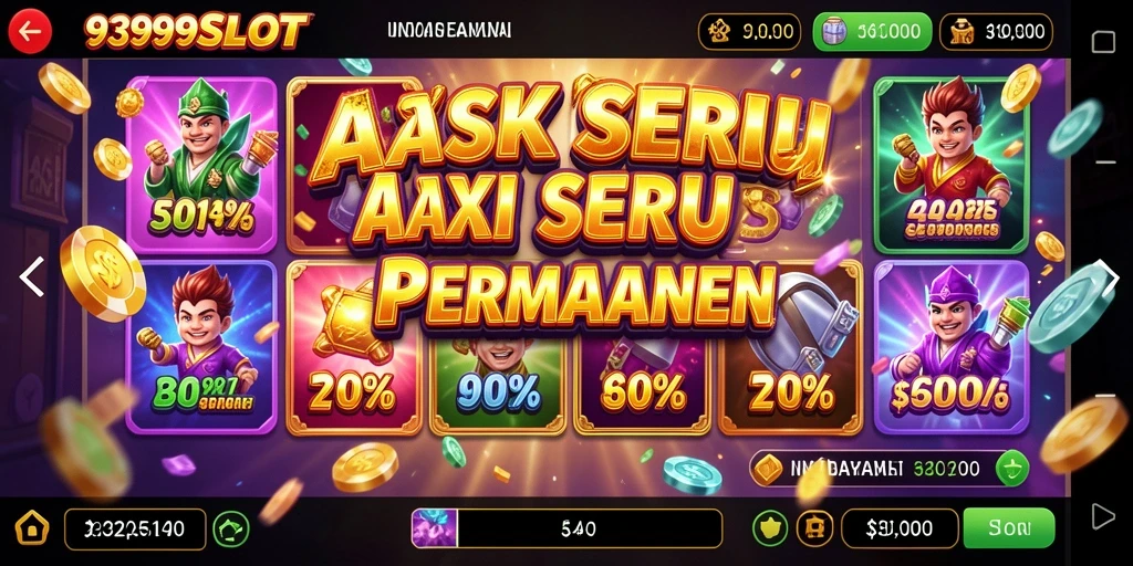 Tampilan gameplay menarik di 9399SLOT dengan fitur slot aksi.
