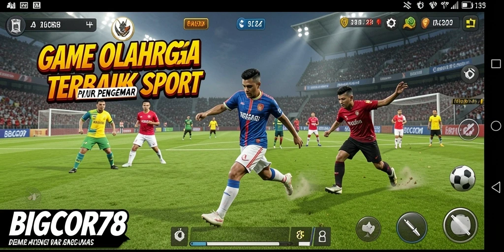 Gameplay menegangkan dan seru dalam BIGCOR78.