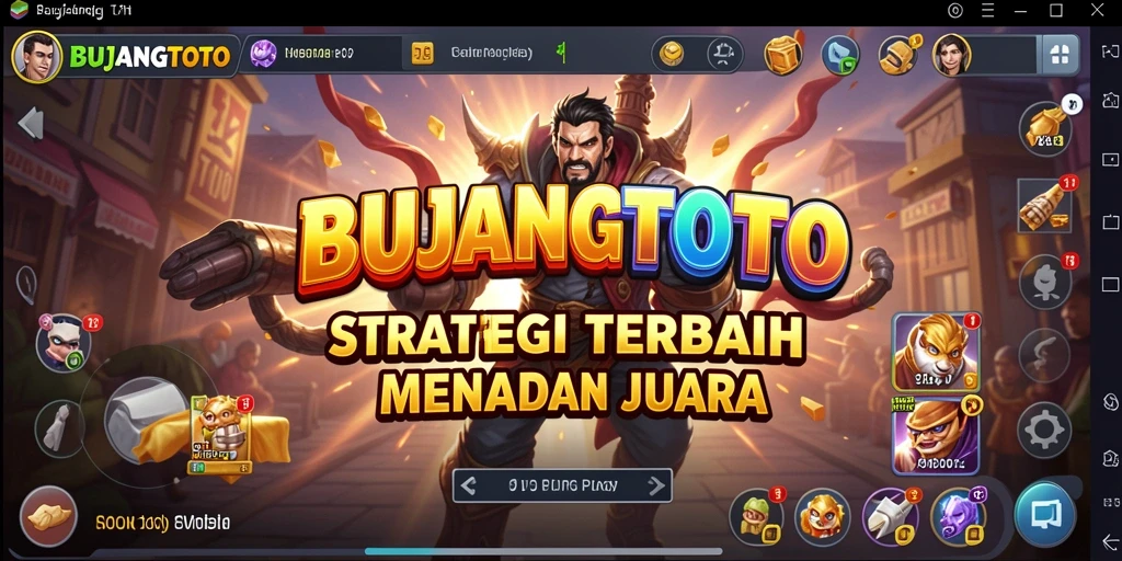 Tampilan gameplay <strong>BUJANGTOTO</strong> yang menegangkan dan penuh strategi.