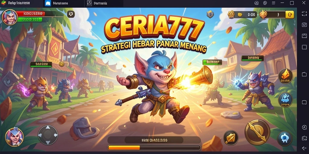 Tampilan gameplay SERU dan Strategis di CERIA777.