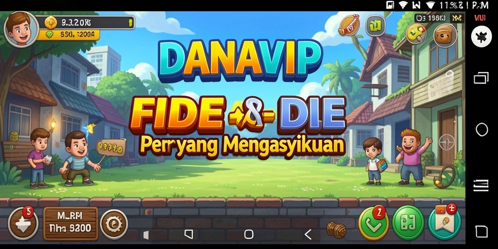 Tampilan gameplay Idle yang menawan di DANAVIP.