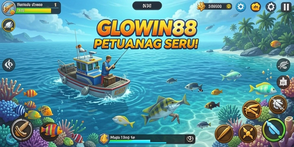 Tangkapan ikan besar di laut yang menegangkan.