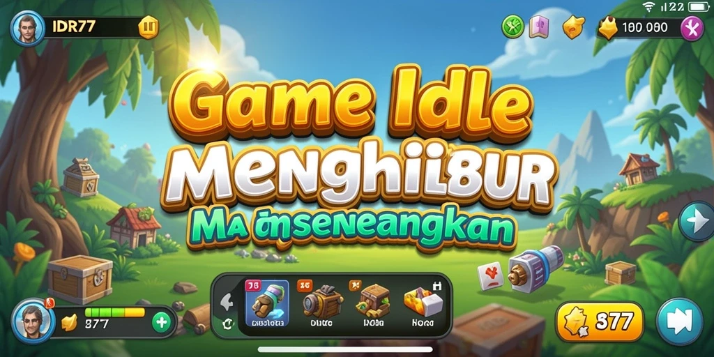 Tampilan gameplay IDR77, menyajikan pengalaman Idle yang seru.