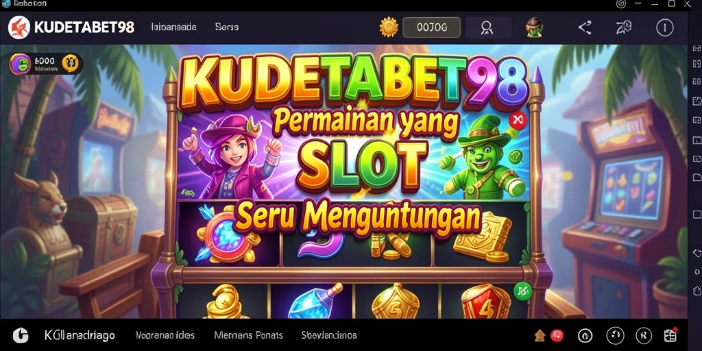 Tampilan menarik dari gameplay Slot KUDETABET98 yang memukau.