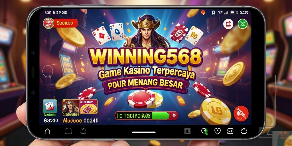 Screenshot gameplay WINNING568 menunjukkan pengalaman Kasino yang menegangkan.