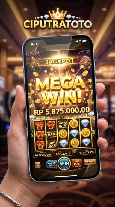 Halaman detail aplikasi ciputratoto yang informatif.